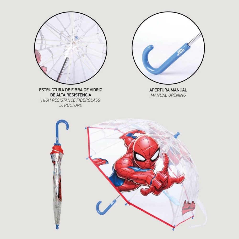 Parapluie Spider-Man Rouge 45 cm