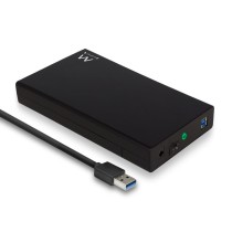 Gehäuse für die Festplatte Ewent EW7056 Schwarz 3,5"