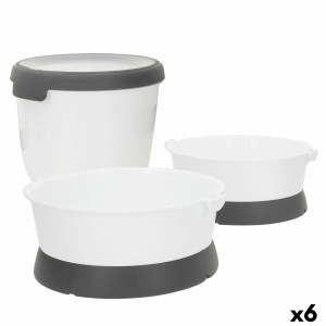 Folding Pet Bowl Curver Plastic 19 x 8 x 18 cm (6 Units)