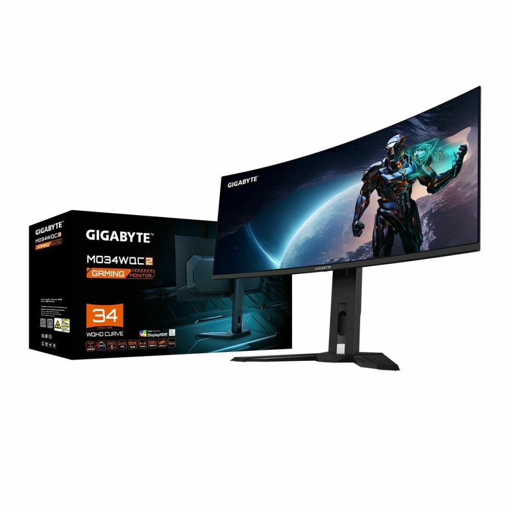 Monitor Gigabyte MO34WQC2 Wide Quad HD 34"