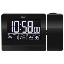 Table clock Trevi 0088400 Black (1 Unit)