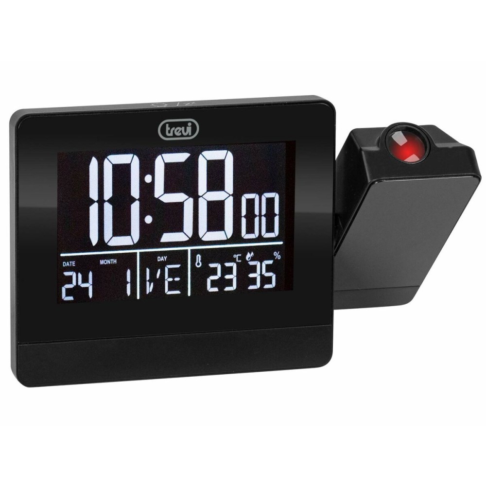 Horloge de table Trevi 0088400 Noir (1 Unité)