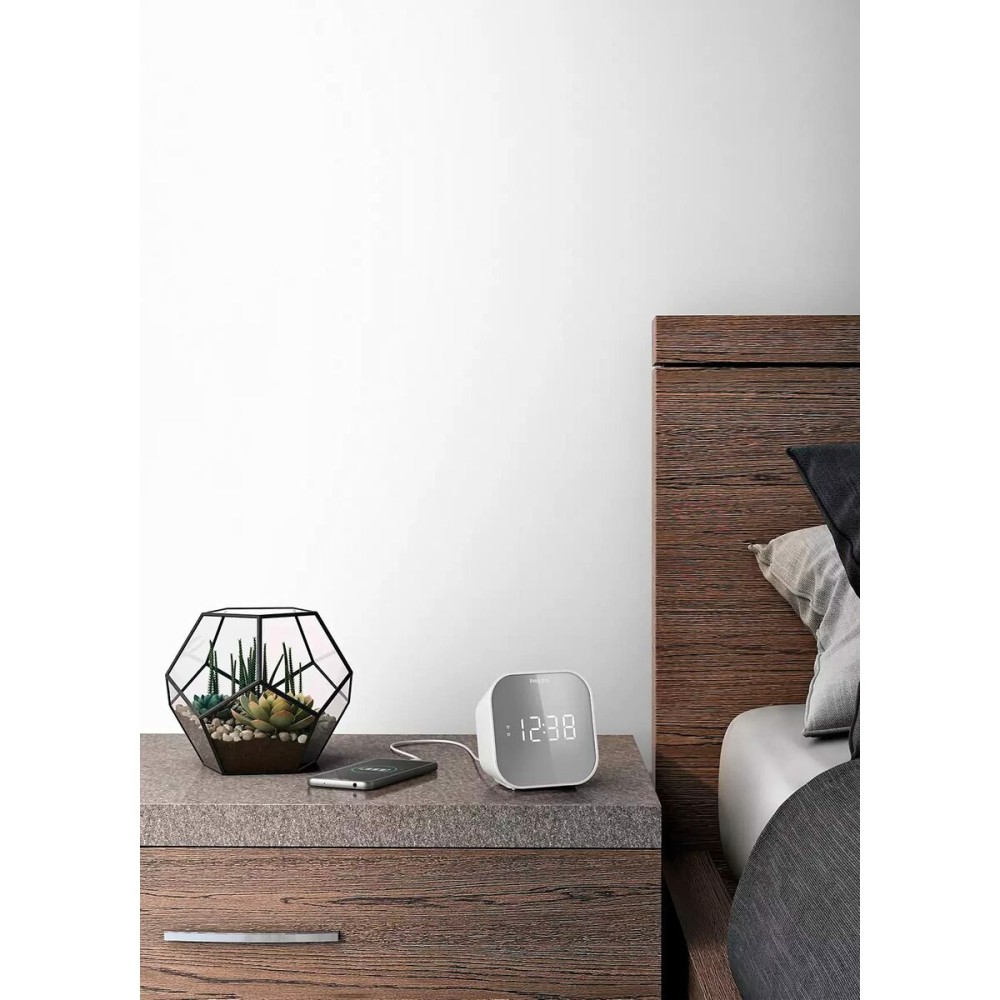 Radio-réveil Philips TAR4406/12 Blanc