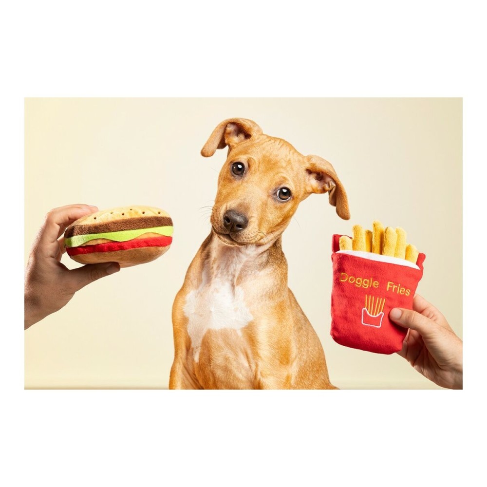 Hundespielzeug Gloria Hamburdog 14 x 6 cm Hamburger