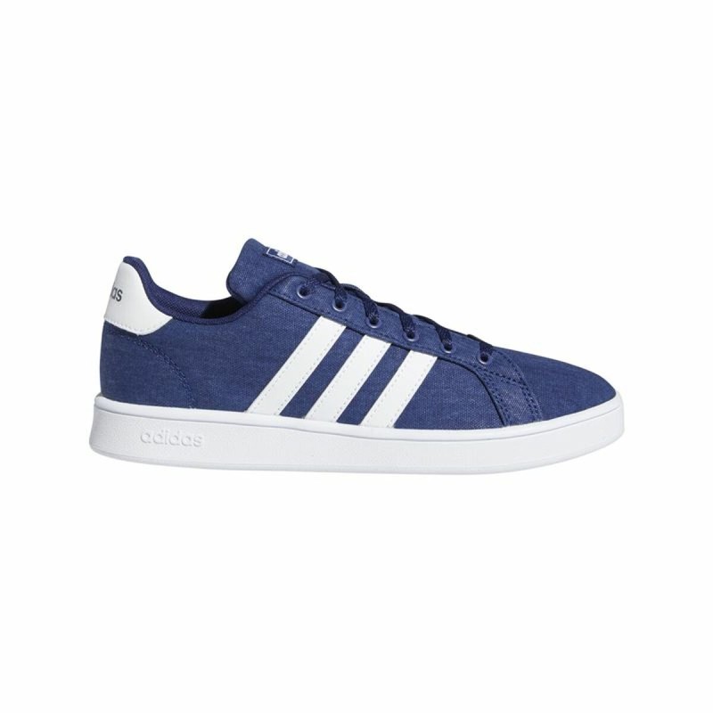 Chaussures casual enfant Adidas Grand Court Bleu foncé