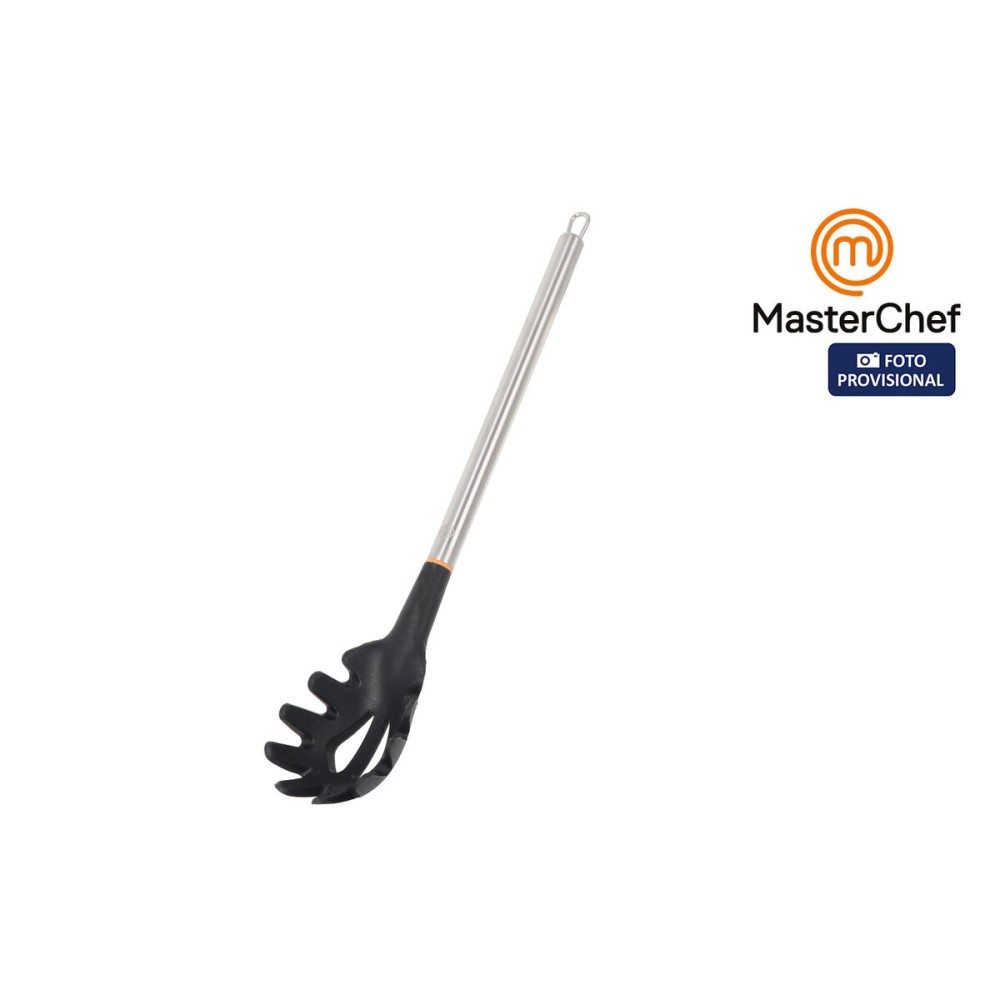Spaghettilöffel MasterChef Silikon Edelstahl 34 cm (24 Stück)