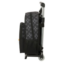 School Rucksack with Wheels Dragon Ball Combat Black 27 x 33 x 10 cm