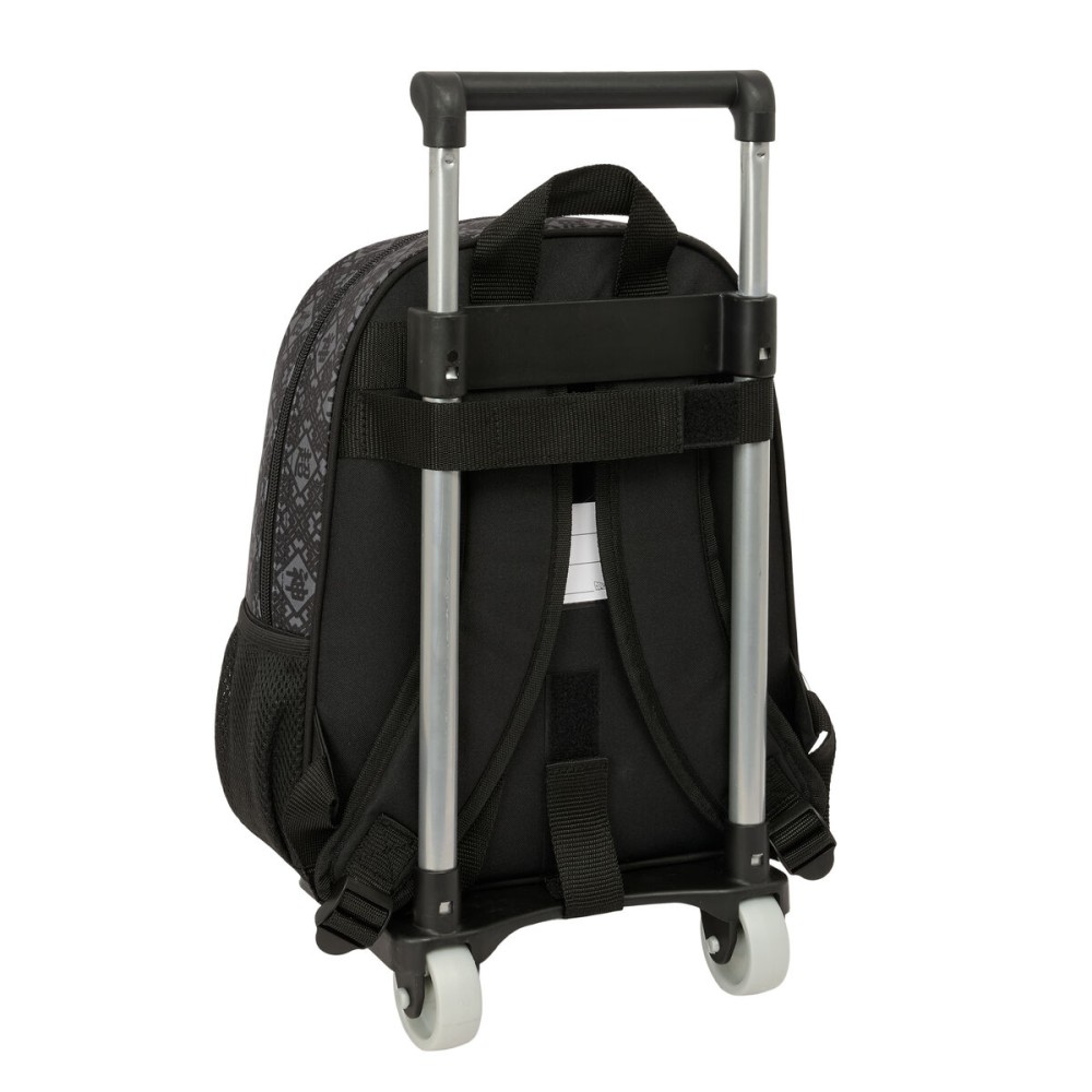 School Rucksack with Wheels Dragon Ball Combat Black 27 x 33 x 10 cm