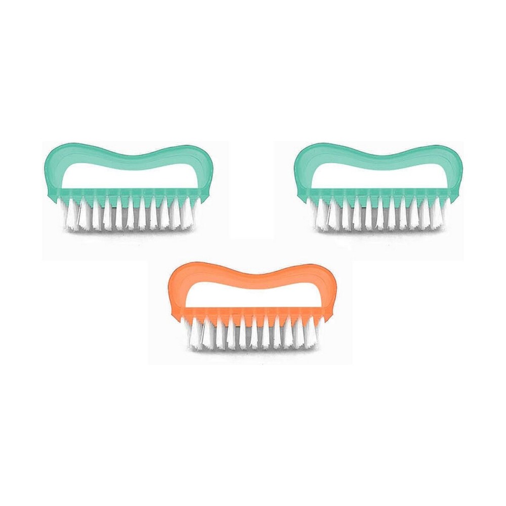 Brosse Plastique 8 cm (3 Pièces) (36 Unités)
