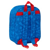 Schulrucksack Spider-Man Rot Marineblau 22 x 27 x 10 cm 3D
