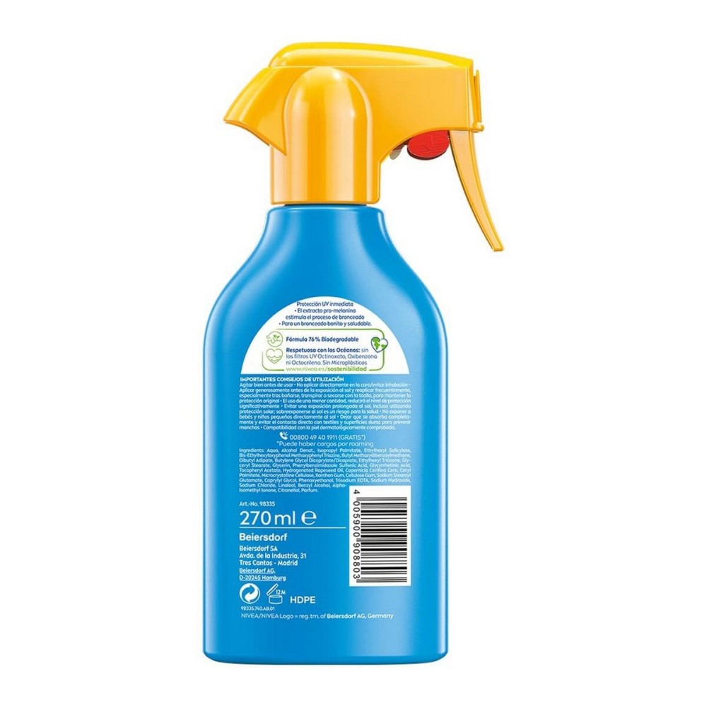 Spray Protecteur Solaire Nivea Sun Bronzant 270 ml Spf 30