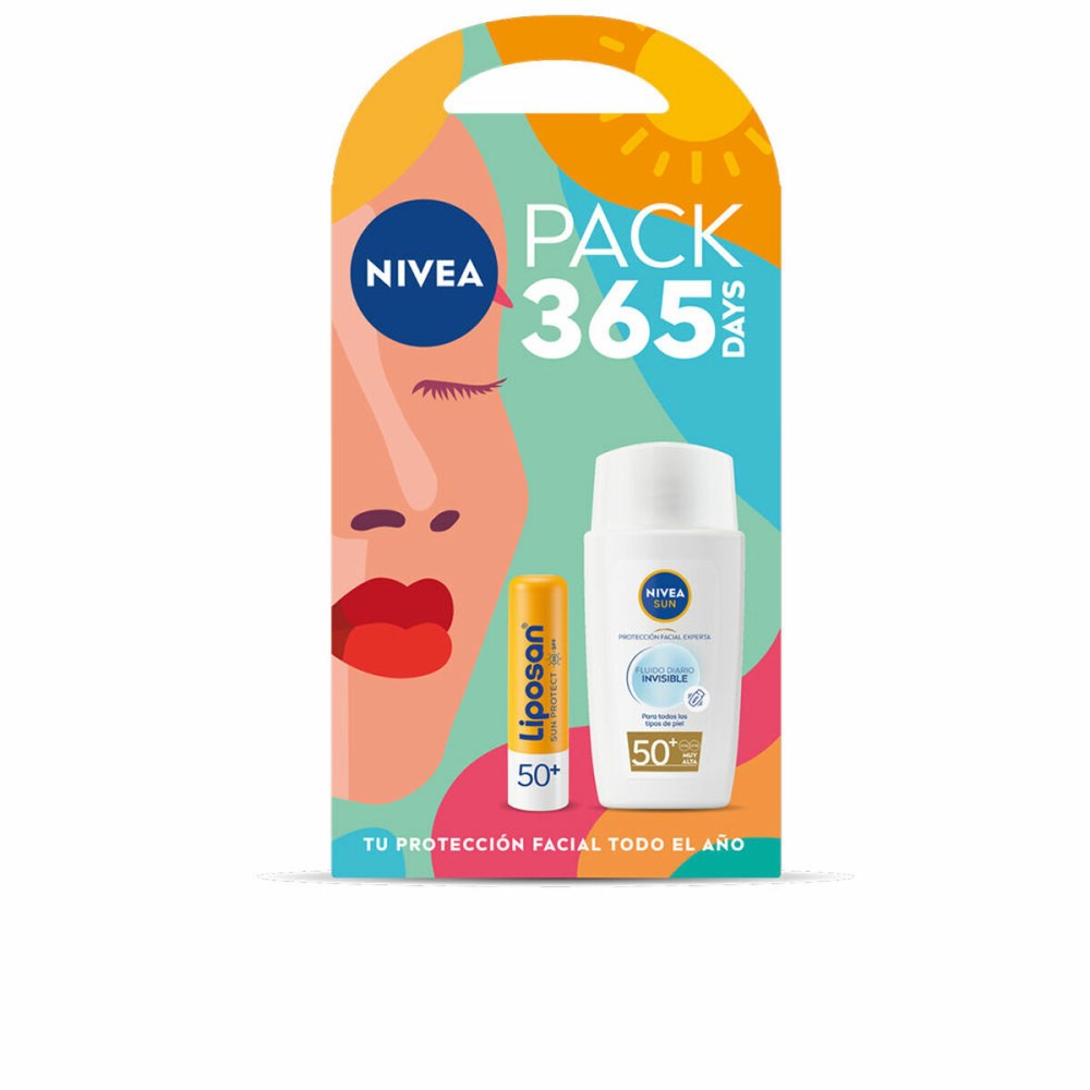 Körper-Sonnenschutzspray Nivea Liposan Spf 50 Spf 50+ 2 Stücke