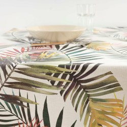 Fleckenabweisende Tischdecke Belum 0119-4 Bunt 250 x 150 cm Tropical