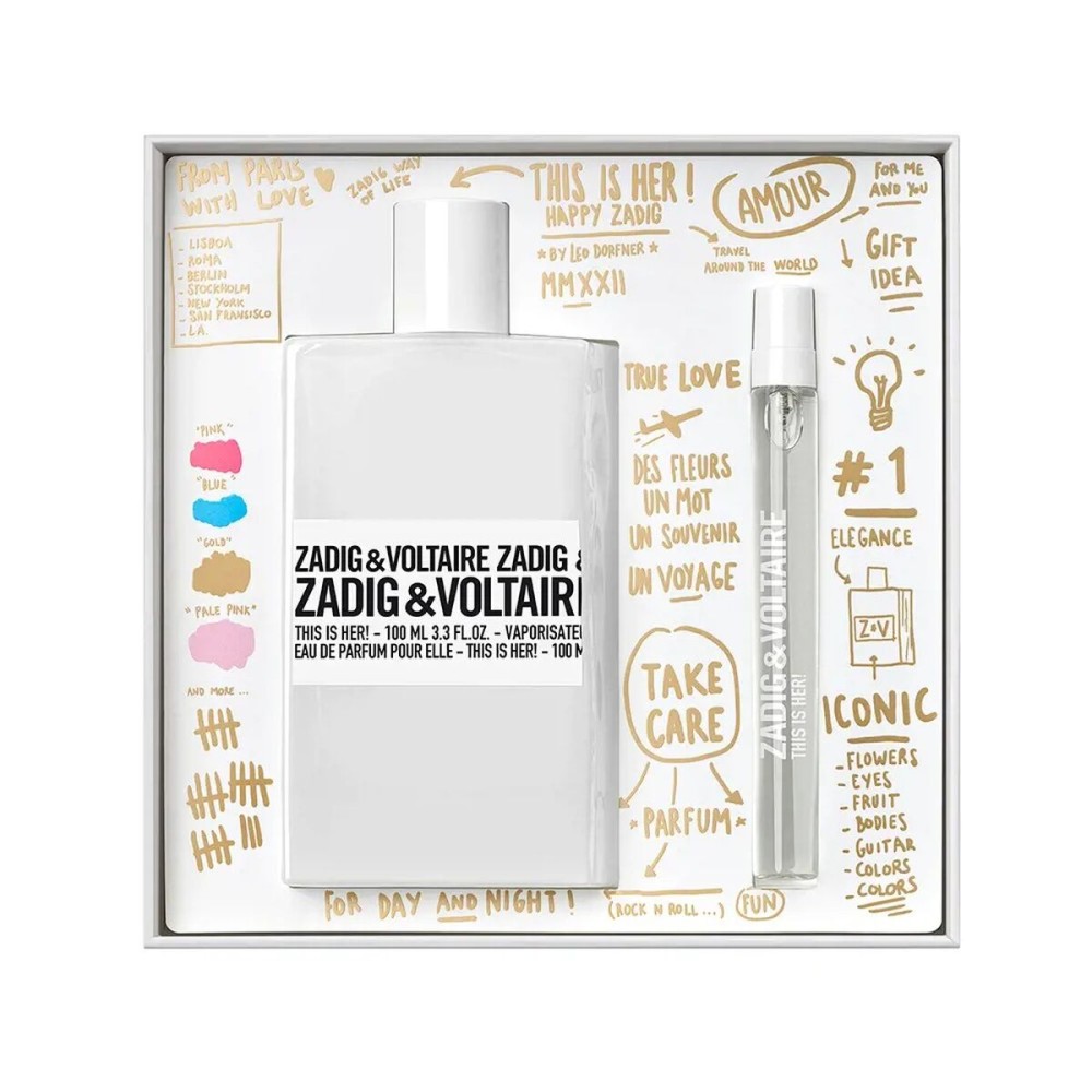 Set de Parfum Femme Zadig & Voltaire This Is Her! 2 Pièces