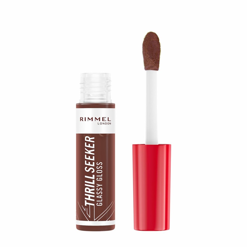 Lippgloss Rimmel London THRILL SEEKER Nº 800-Chocolate Glaze 10 ml