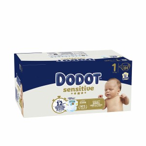 Einweg-Windeln Dodot Sensitive 1 84 Stück