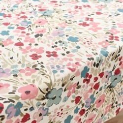 Fleckenabweisende Tischdecke Belum 0120-52 Bunt 180 x 180 cm Blomster