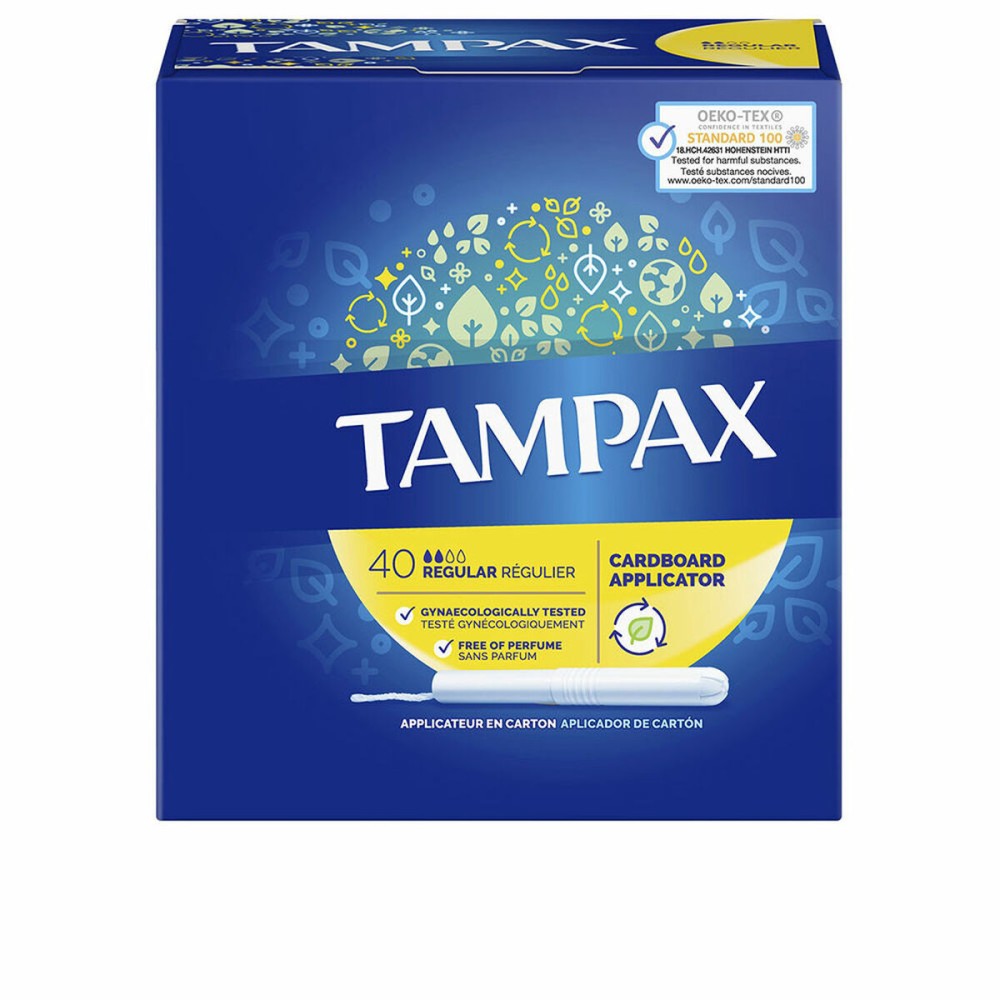 Regular Tampons Tampax 40 Units