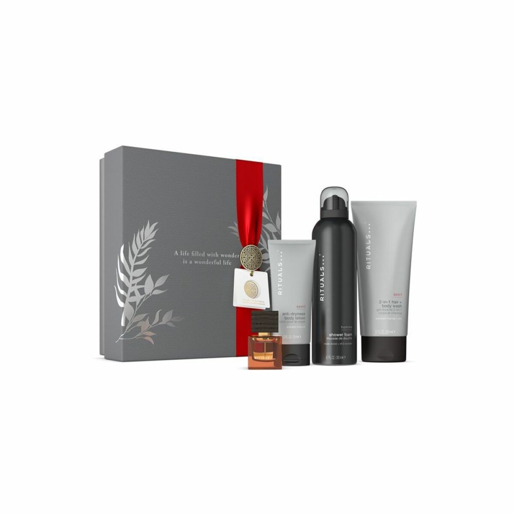 Set de Cosmétiques Homme Rituals Sport 4 Pièces