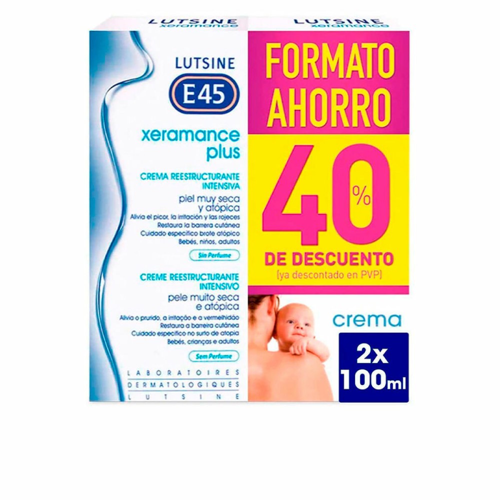 Feuchtigkeitsspendende Körpercreme Lutsine XERAMANCE PLUS 100 ml 2 Stück