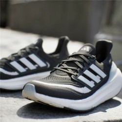 Laufschuhe für Damen Adidas Ultra Boost Light Weiß Schwarz