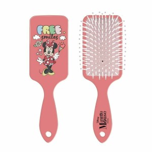 Brosse Démêlante Disney 7,5 x 22,5 x 3,5 cm Rose Minnie Mouse