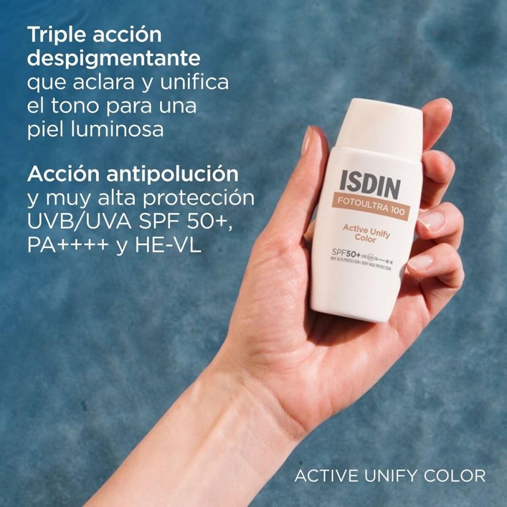 Sun Protection with Colour Isdin FOTO ULTRA 100 Spf 50+ 50 ml