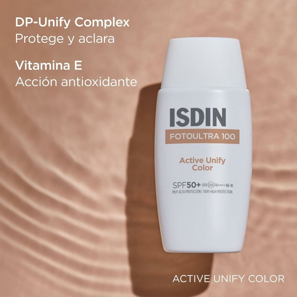 Sun Protection with Colour Isdin FOTO ULTRA 100 Spf 50+ 50 ml