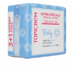 Moist Wipes Topicrem BABY (pack of 4) (60 Units)
