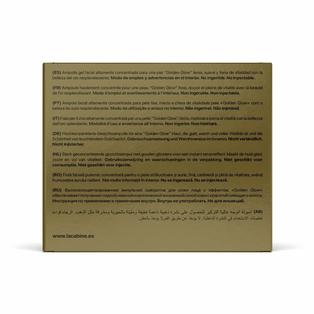 Ampoules laCabine 24K GOLD FLASH 2 ml 10 Units