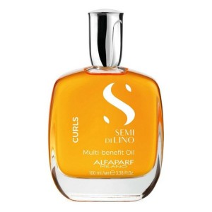Huile dure Alfaparf Milano Semi Di Lino Multifonction Cheveux bouclés (100 ml)