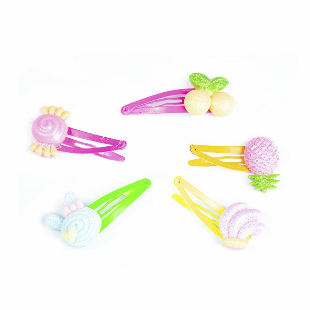Hair Clips Inca Fruits (5 Pieces)