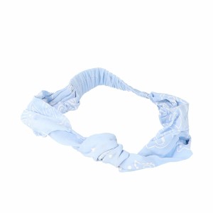 Bandeau élastique pour cheveux Inca Bleu Nœud