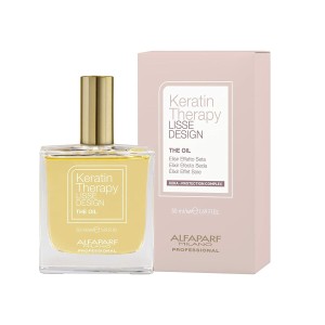 Haaröl Alfaparf Milano Lisse Design Keratin Therapy Seidiges Finish 50 ml