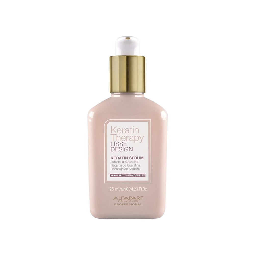 Huile dure Alfaparf Milano Lisse Design Keratin Therapy Finition soyeuse Recharge 100 ml