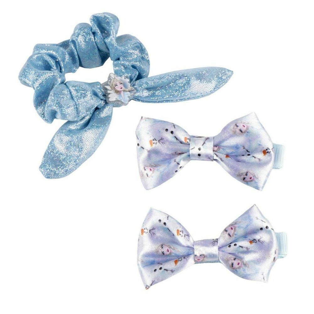 Pinces à cheveux Disney Princess Bleu Frozen Lien Lot