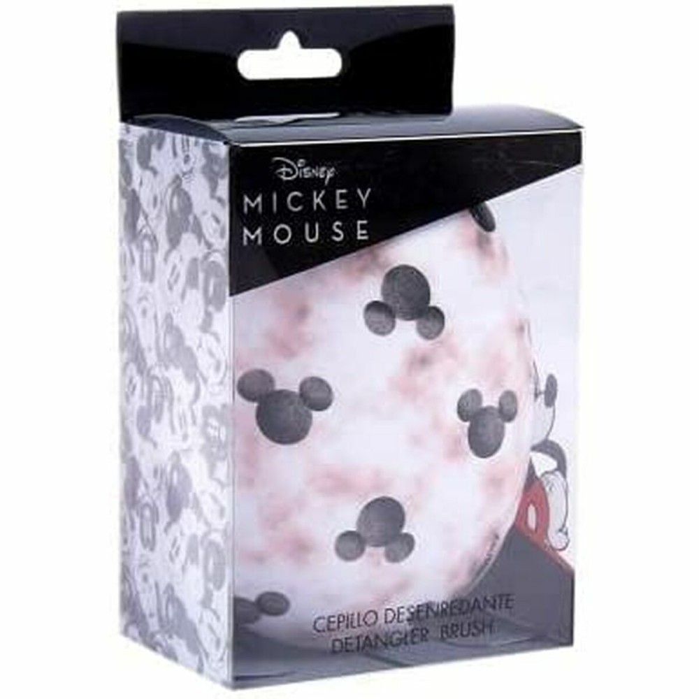 Detangling Hairbrush Disney Pink Mickey Mouse 7 x 9 x 4 cm