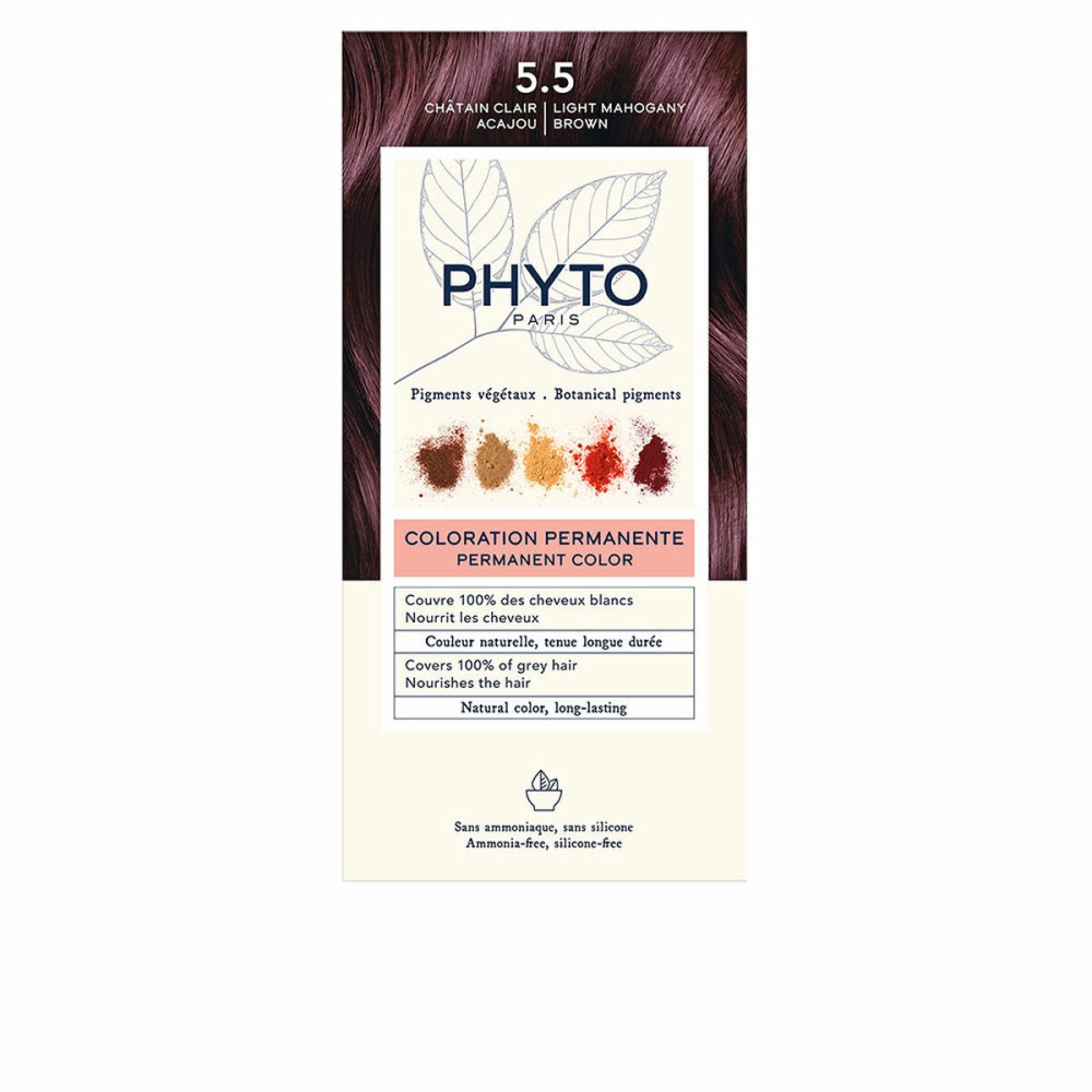 Dauerhafte Coloration Phyto Paris PHYTOCOLOR 5.5-Castaño Claro Caoba