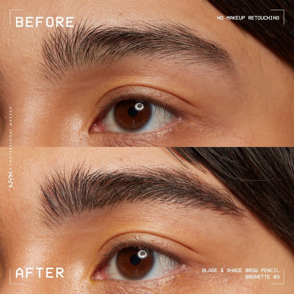 Crayon à sourcils NYX BLADE & SHADE NANO Nº 09-Brunette