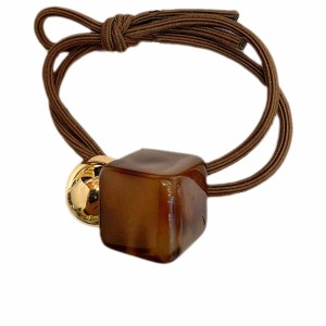Élastique à cheveux Inca Marron Seau