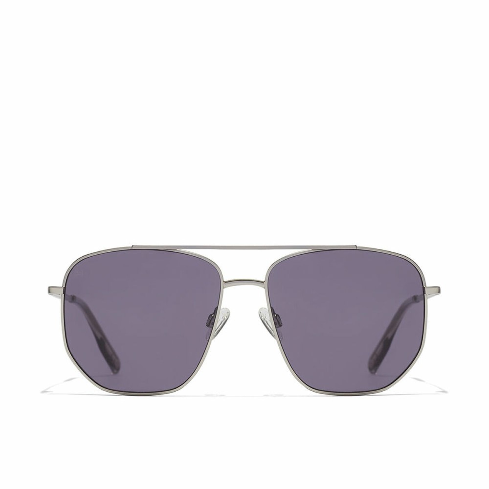 Unisex-Sonnenbrille Hawkers Cad Ø 53 mm Silberfarben Lila