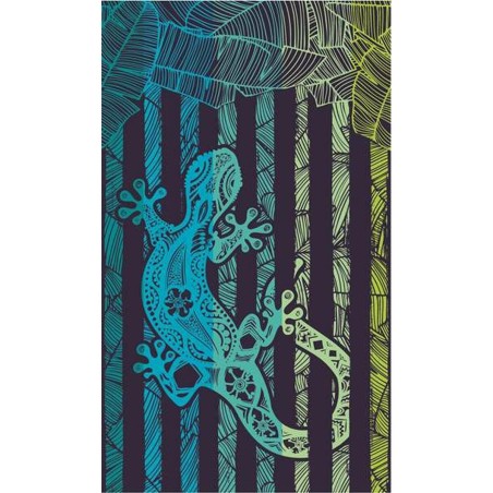 Beach Towel Secaneta Otipi 90 x 165 cm Jacquard Velvet