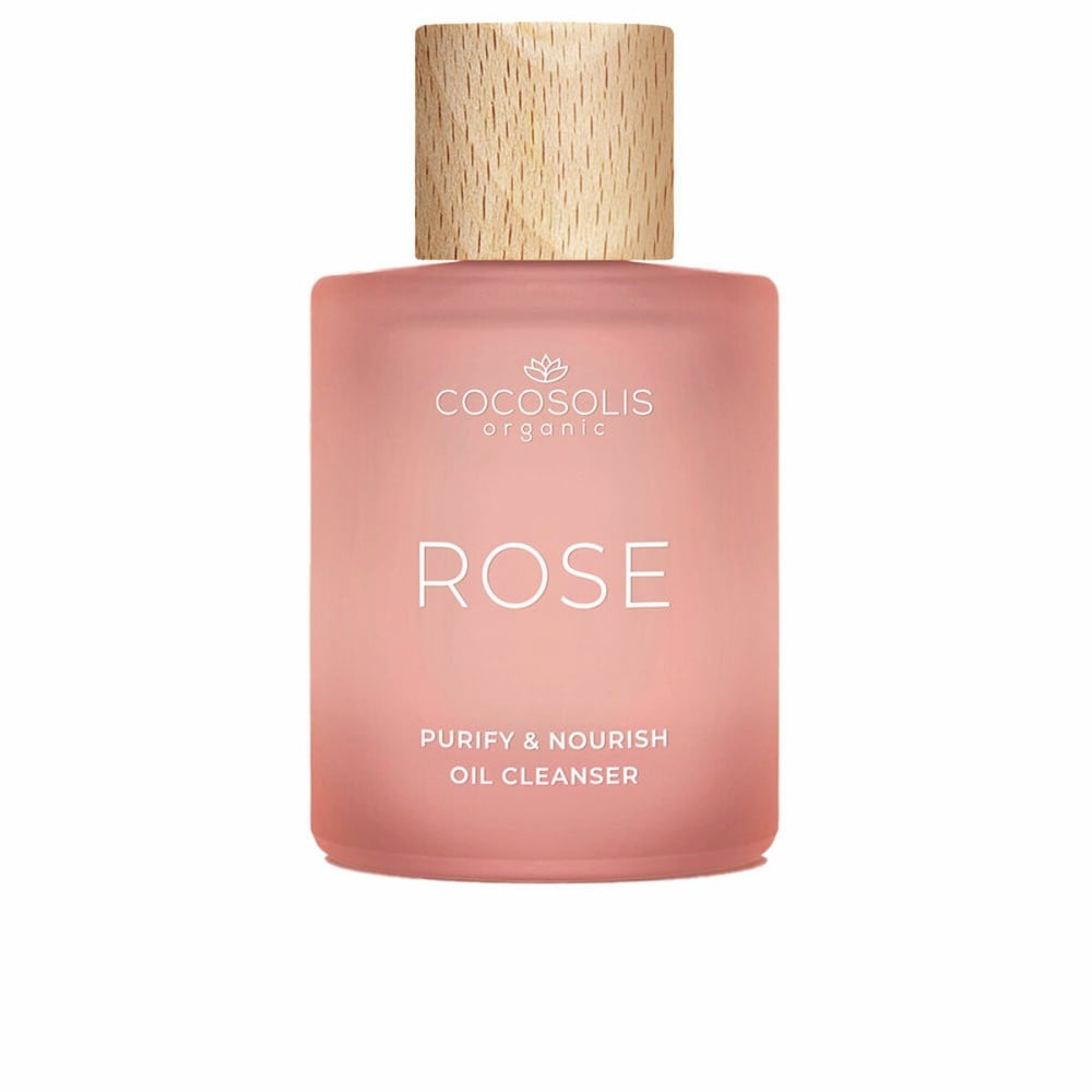 Huile démaquillante Cocosolis Rose 50 ml Purificatrice Nutrition
