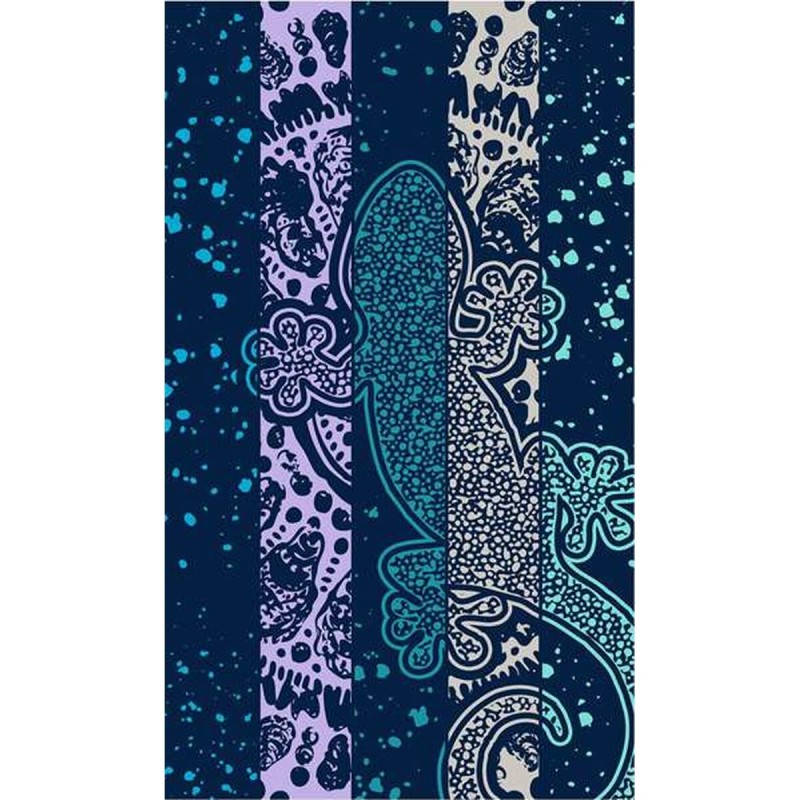 Beach Towel Secaneta Luzon 100 x 170 cm Jacquard Velvet