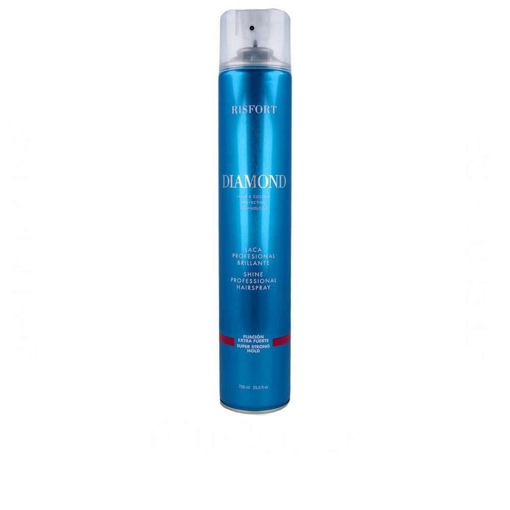Strong Hold Hair Spray Risfort DIAMOND 750 ml