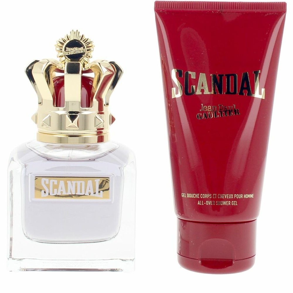 Set mit Herrenparfüm Jean Paul Gaultier SCANDAL POUR HOMME 3 Stücke