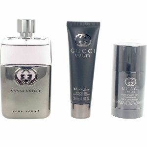 Set mit Herrenparfüm Gucci GUILTY POUR HOMME 3 Stücke