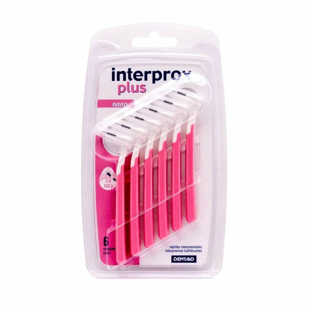 Interdentalbürsten Interprox 0,6 mm Rosa (6 Stück)