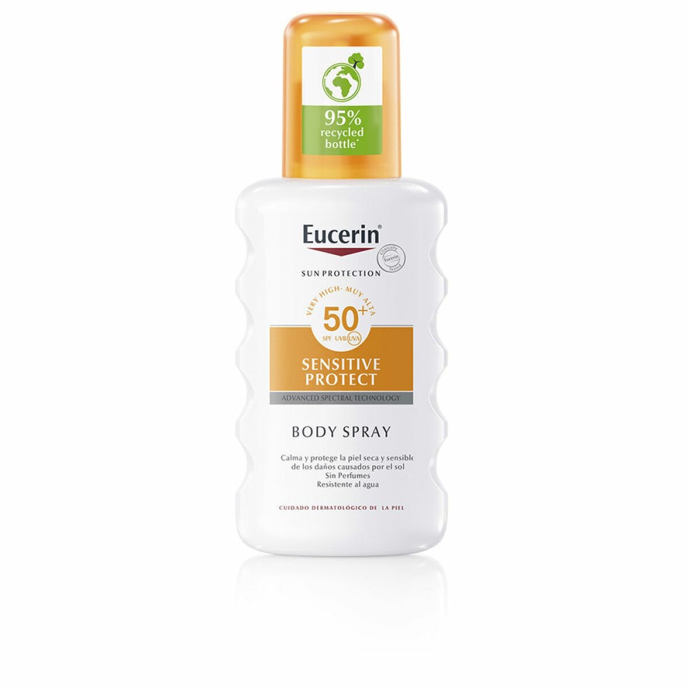 Crème Solaire pour le Corps en Spray Eucerin SENSITIVE PROTECT Spf 50+ 200 ml