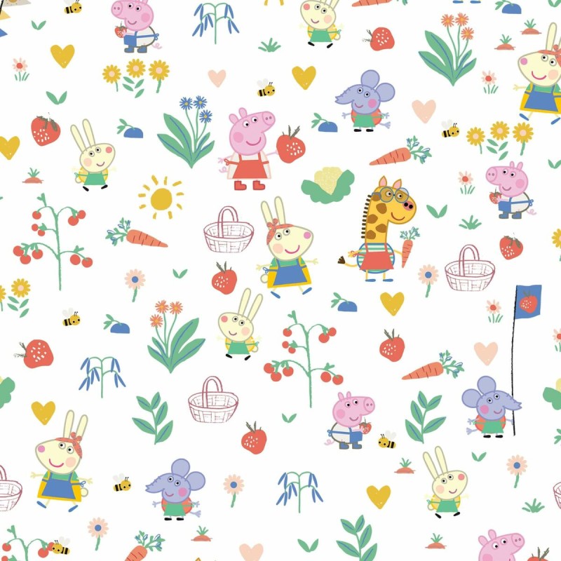 Fleckenabweisende Tischdecke Belum Vegetables 02 Bunt 200 x 150 cm Peppa Pig